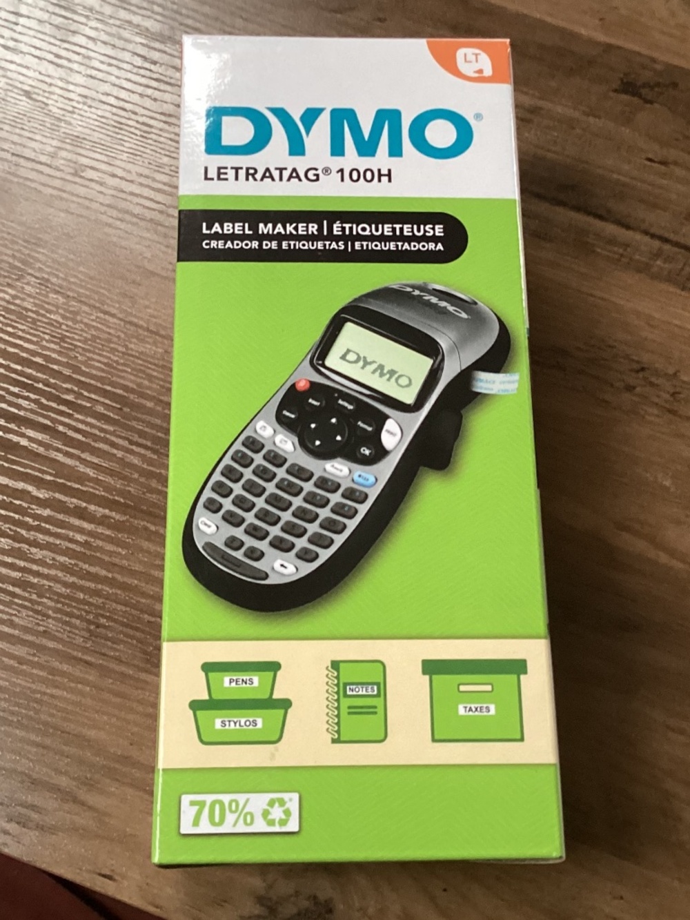 DYMO LetraTag 100H handheld label maker New